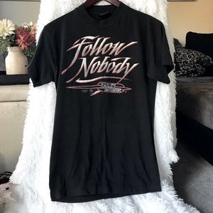 Hal’s Follow Nobody Harley tee